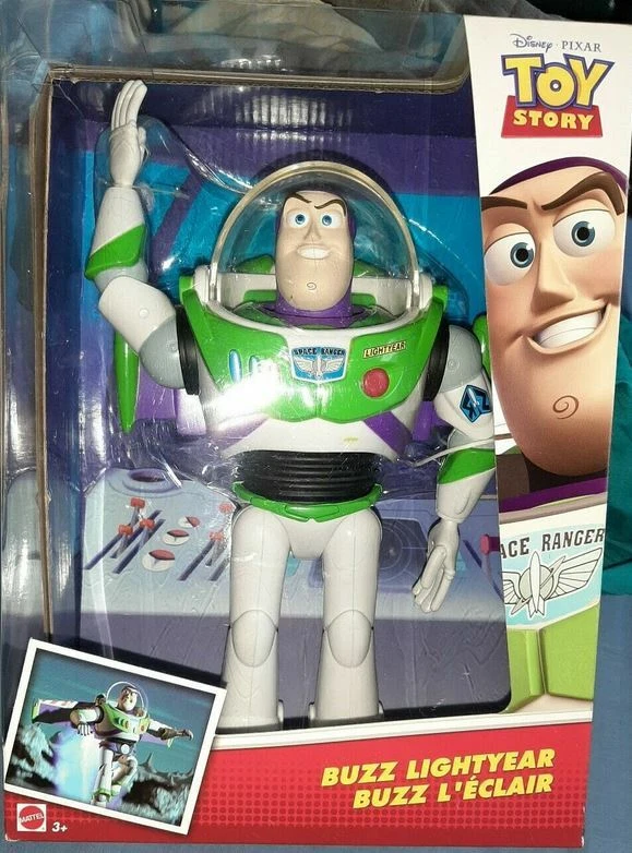 Mattel - Disney Pixar - Figurine Buzz l'éclair - Action figure