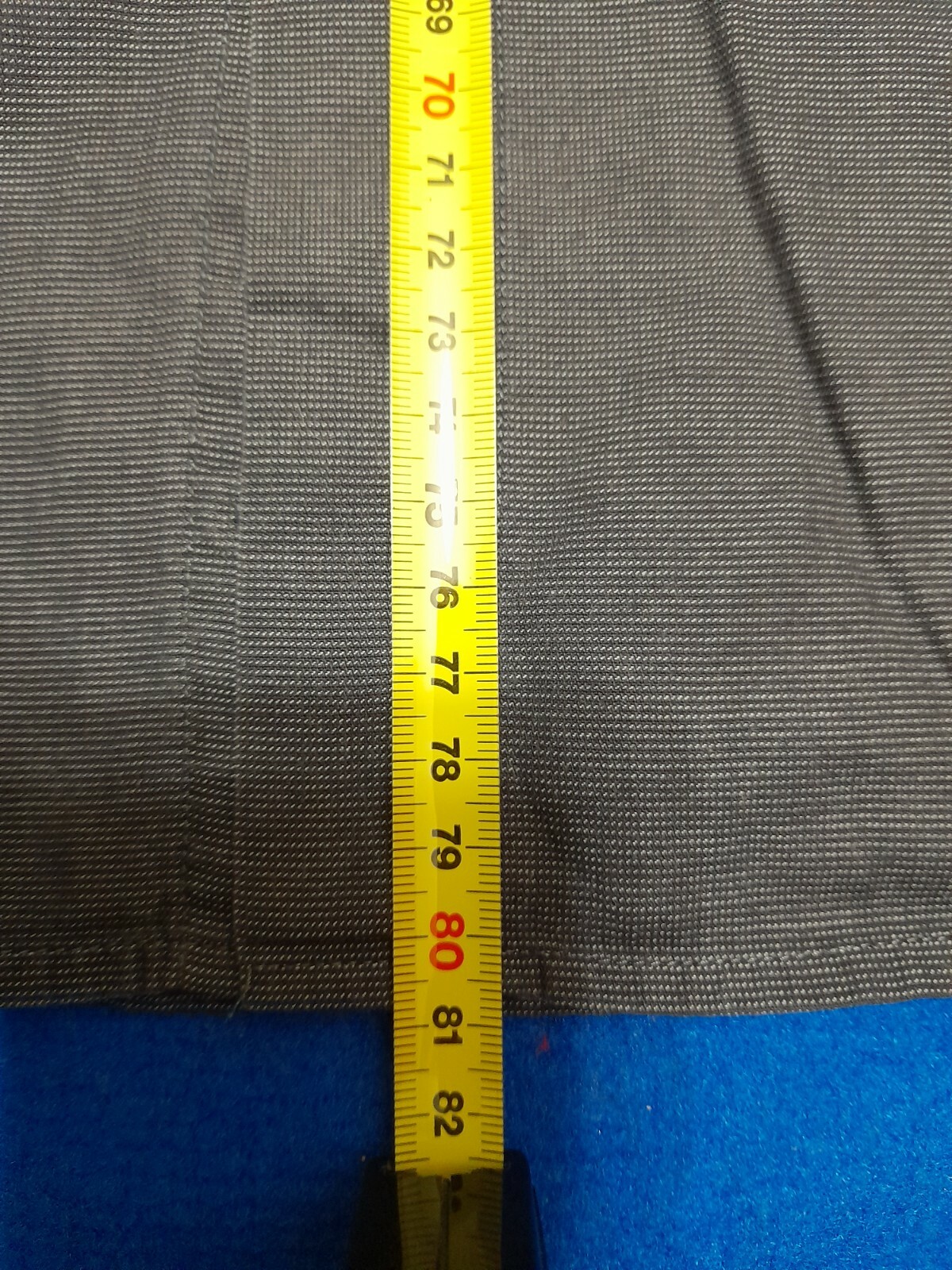 YVES SAINT LAURENT VINTAGE MEN'S SHIRT LONG SLEEVE GRIS BLACK