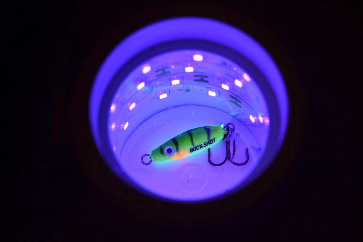 GLOW CUP FOR CHARGING ICE FISHING LURES - COMPATIBLE WITH VEXILAR