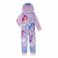 NWT - My Little Pony Hooded Blanket Sleeper Pajamas Sizes 4-12 - FREE SHIPPING