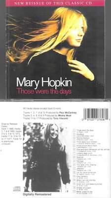 MARY HOPKIN-THOSE WERE THE DAYS/BEST-ALL HER HITS & MORE-17 CUT CD NEW SEALED