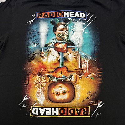 RADIO HEAD vintage Tシャツ Vintage Radiohead Bootleg Band T Shirt XL | eBay