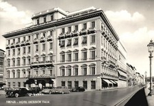 Postcard Firenze Hotel Excelsor Italia Casa Editrice Gino Giusti Florence Italy