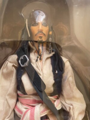 New RAH (real Action Heroes) JACK SPARROW ABS & ATBC-PVC painted