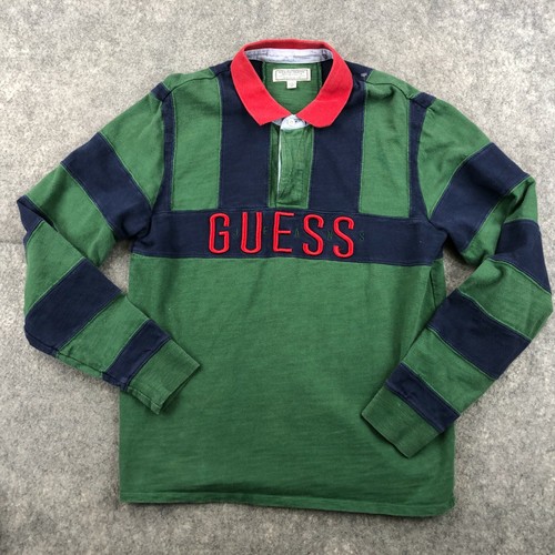 Vintage GUESS Jeans Polo Shirt Mens 