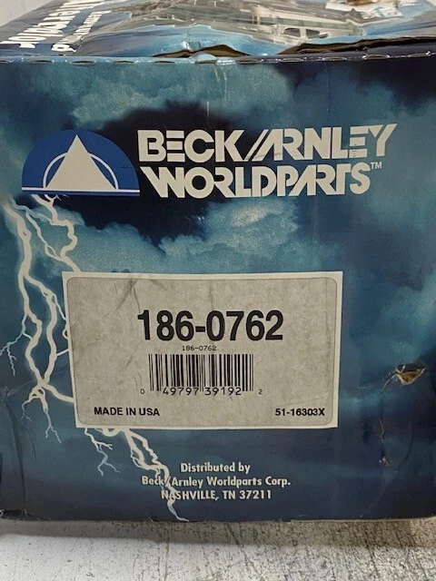 Beck/Arnley Remanufactured Alternator 186-0762, 51-16303X - Image 2 of 4