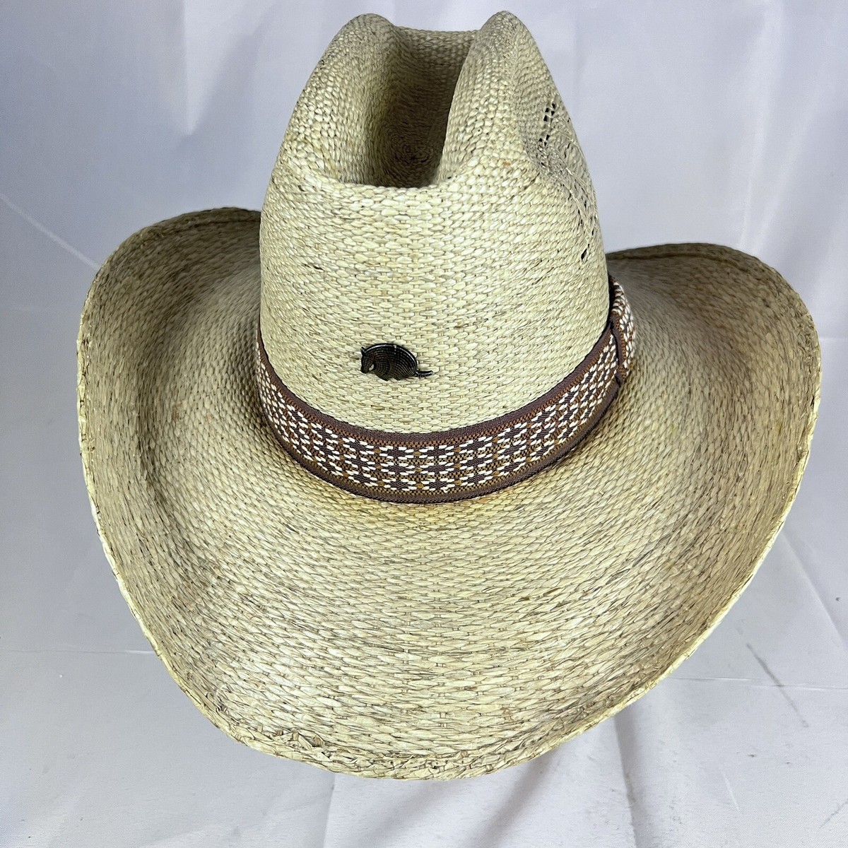 VTG Stetson Roadrunner Bryantcote Western Straw Cowboy Hat 