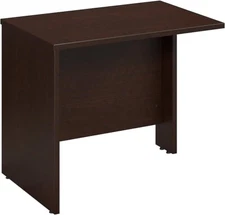 Bush Business Furniture Series C Bridge/Return, 36W, Mocha Cherry