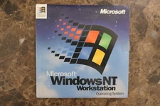 Microsoft Windows NT Workstation OS Operating System V4.0 Disc with Keycode