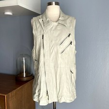 Julius 7 Lamb Leather Jacket Vest 2011 Collection Size 4