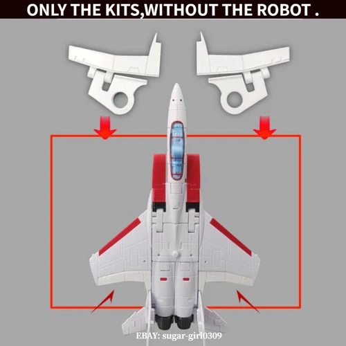 in stock! Wing Flaps Upgrade Kit For NA H13B Michael SG Starscream- GO BETTER