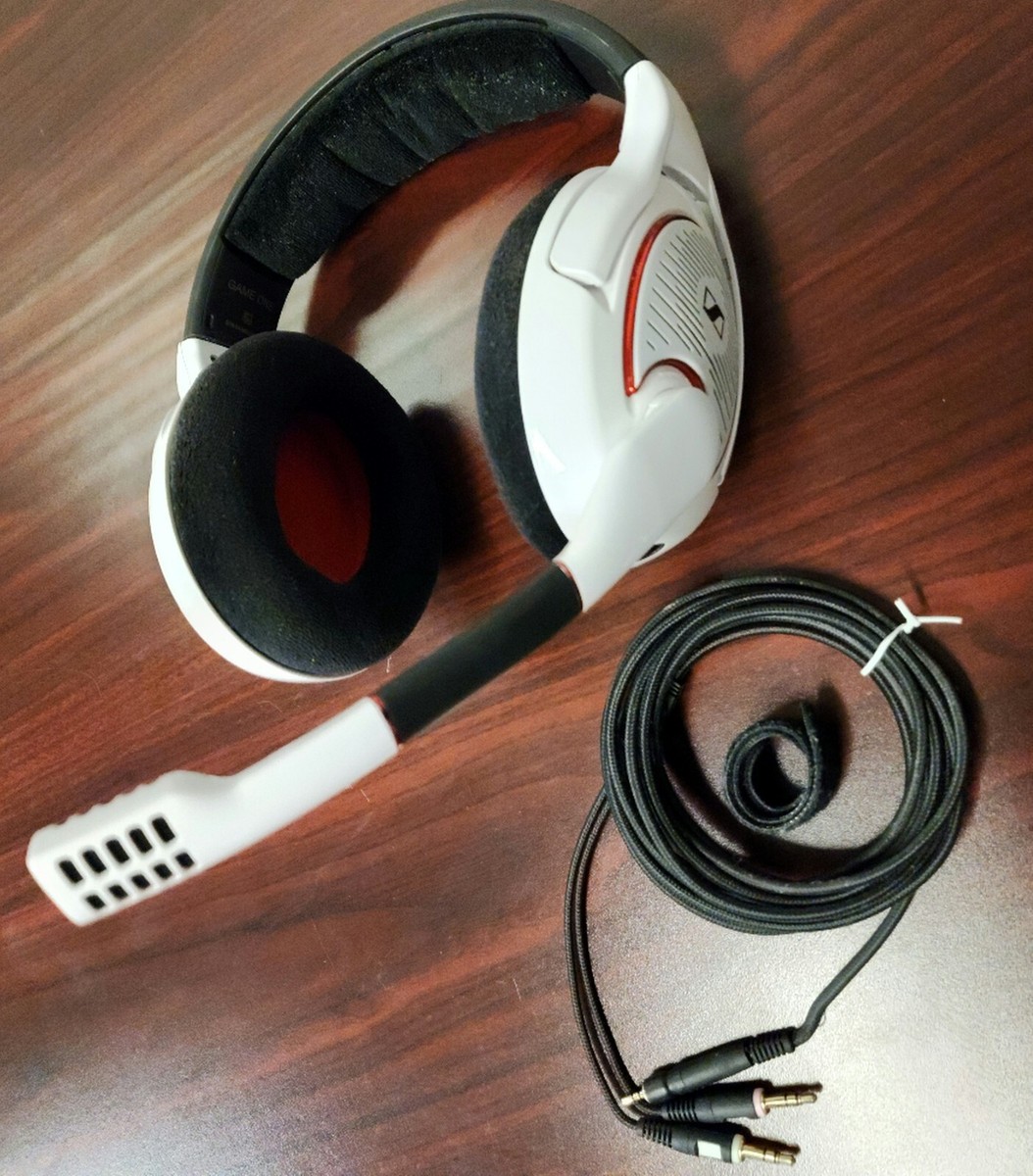 ULTRA RARE Sennheiser GAME ONE Gaming Headset - White | eBay ULTRA RARE Sennheiser GAME ONE Gaming Headset - White | eBay