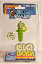 New World's Smallest GLO WORM Miniature Edition Squeeze Him To Light The Night