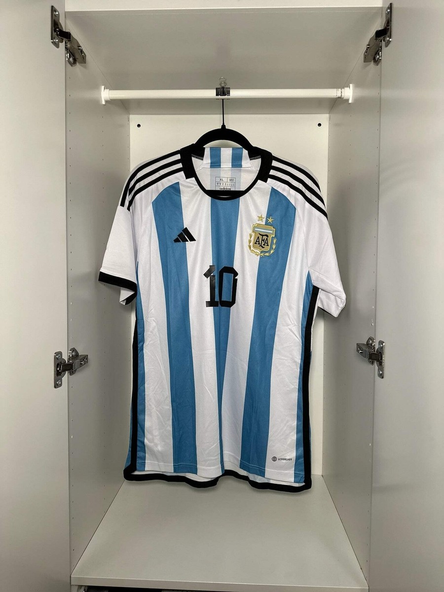 ウェア 07/08 Messi Argentina National Uniform 2006-2008 World Cup Adidas Argentina Lionel Messi #19 Kit