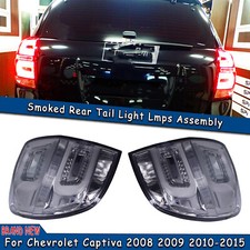 Black Led Tail Lights Rear Lamps For Chevrolet Captiva 2008-2015