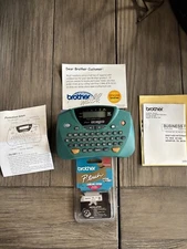 Brother P-Touch PT 65 Electronic Labeling System Label Printer & Tape Tested