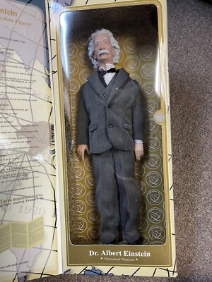 Dr. Albert Einstein Talking Action Figure Rare Timecapsule Toys Limited Edition
