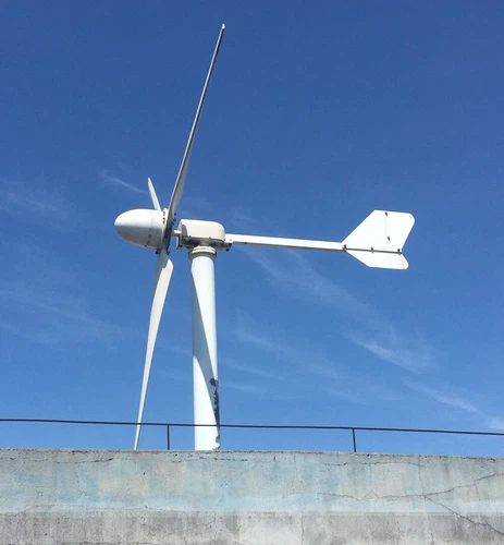 3000W Horizontale Windkraftanlage Komplett Windgenerator mit Hybrid Laderegler - Bild 4 von 21