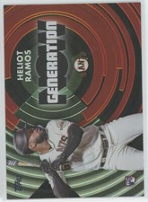 2022 Topps Update Generation Now Black #GN-70 Heliot Ramos Giants RC 240/299