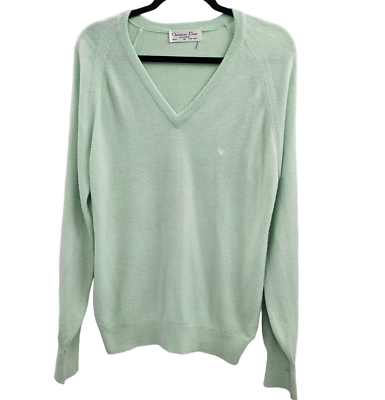 dior green sweater