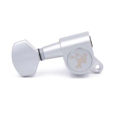 Tone Ninja Tuner set, 7 String Inline Left Hand/Reverse, Satin Chrome