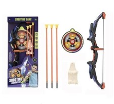 Children's Bow and Arrow Set Kids' Archery Toy Crossbow Toy for Kids Durable Pla