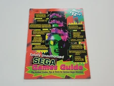 Totally Unauthorized Sega Games Guide Book Brady Games 1994