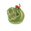 thumbnail 5  - Japanese Green Clay Lucky Fortune Dragon Bell Ornament Figurine Made in Japan