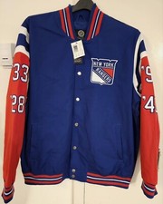 New York Rangers Varsity Jacket Men's XXL Stanley Cup Champions NHL  GIII Sports