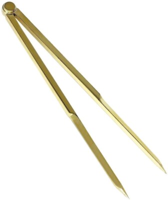 Brass Divider Compass Drafting Marine Tool Navigational Divider 8'' Inch For Draw