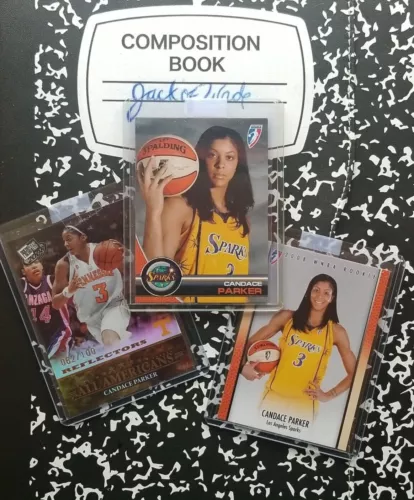 WNBA 2008 Candace Parker R1, P2 Rookie, Press Pass 062/100 - aka CP3