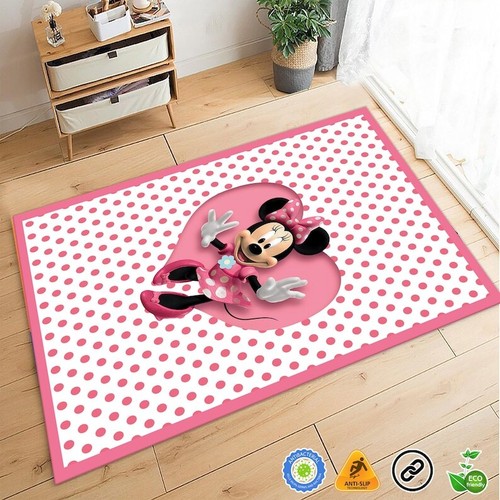 Minnie Mouse Disney Rug, Cartoon Decor