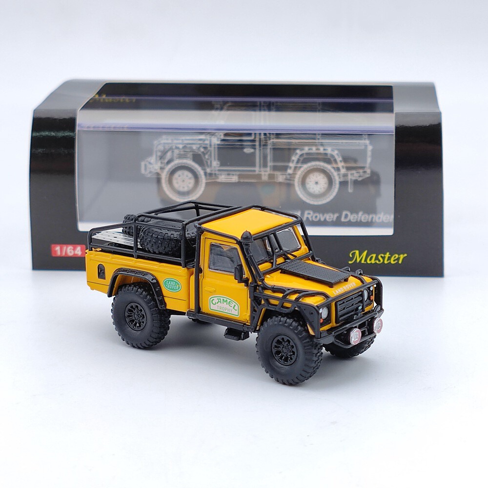 Master 1/64 Land Rover Pickup Camel Cup Diecast Toys Car Models Collection Gifts