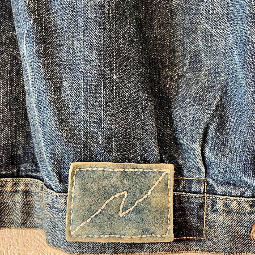 Visvim Ict 101 Jumbo Dry Denim Jkt Size 3 Men's Label Deer Visvim Ict 101 Jumbo Dry Denim Jkt Size 3 Men's Label Deer