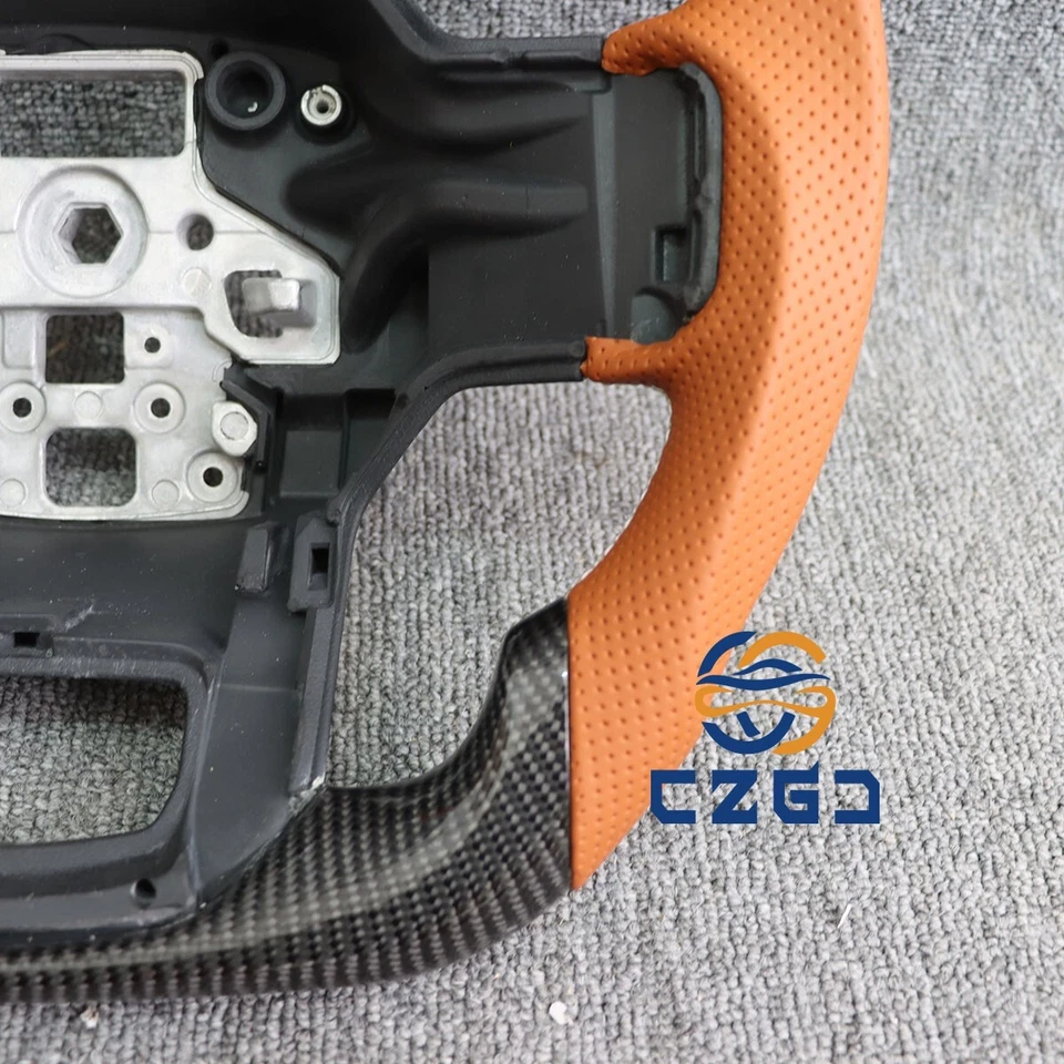 Genuine Carbon Fiber Steering Wheel Replacement for Ford F-150 Trucks 21+ - Image 3 of 4