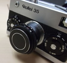 Anodized Aluminum Lens Cap for Rollei 35 f3.5 Aperture Cameras Free Shipping 