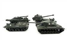 Roco Minitanks H0 US Militärfahrzeuge 4 Stück 1:87