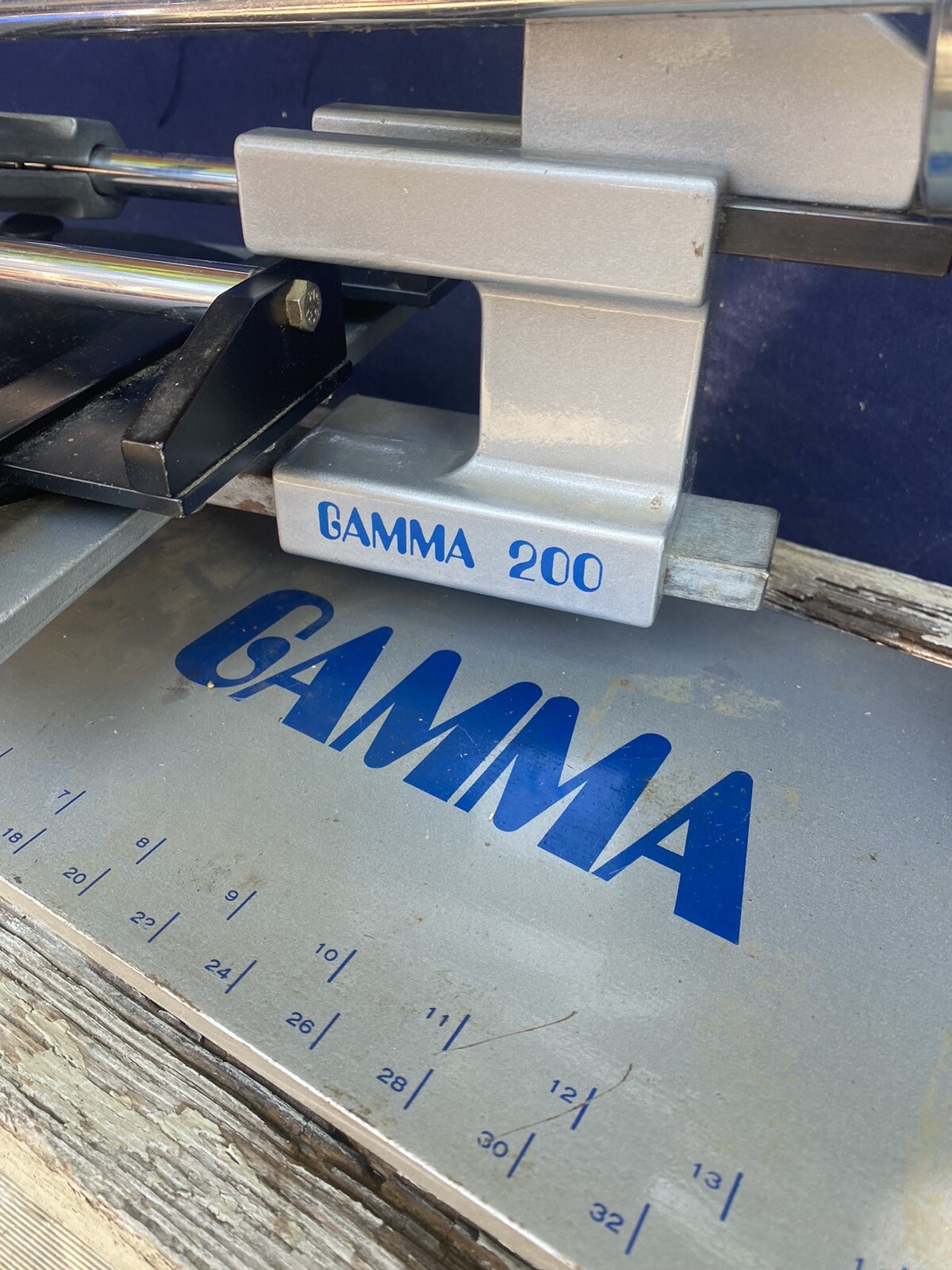 Gamma 6pt. Mounting X stringer stringing EXCELLENT tennis machine eBay