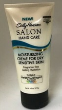 Sally Hansen Moisturizing Creme for Dry Sensitive Skin Salon Hand care 4.5 oz