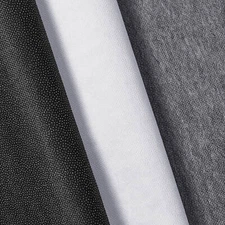 Medium Weight (95 GSM) Non-Woven Fusible Interfacing Oeko-Tex Fabric By The Yard