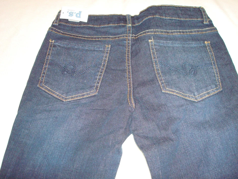 NIÑA PS DE AEROPOSTALE LEGGINGS LAVADO OSCURO TALLA REGULAR NUEVOS CON ETIQUETAS Foto 3 de 3