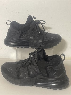 NIKE AIR MAX 270 BOWFIN TRIPLE BLACK ANTHRACITE AJ7200-005 MEN'S SIZE US 8.5