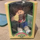 VTG. 1985 Cabbage Patch Brett Jack Boy Doll w/Original Box & Birth Certificate