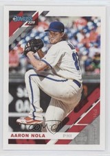 2019 Panini Donruss Variation Aaron Nola (Blue Cap) #145 0f72