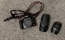 Canon EOS Rebel XS DSLR Camera Kit With 2 Lenses