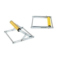 Steel Rolling Support Stand Adjustable Height for Long Material Cutting Use