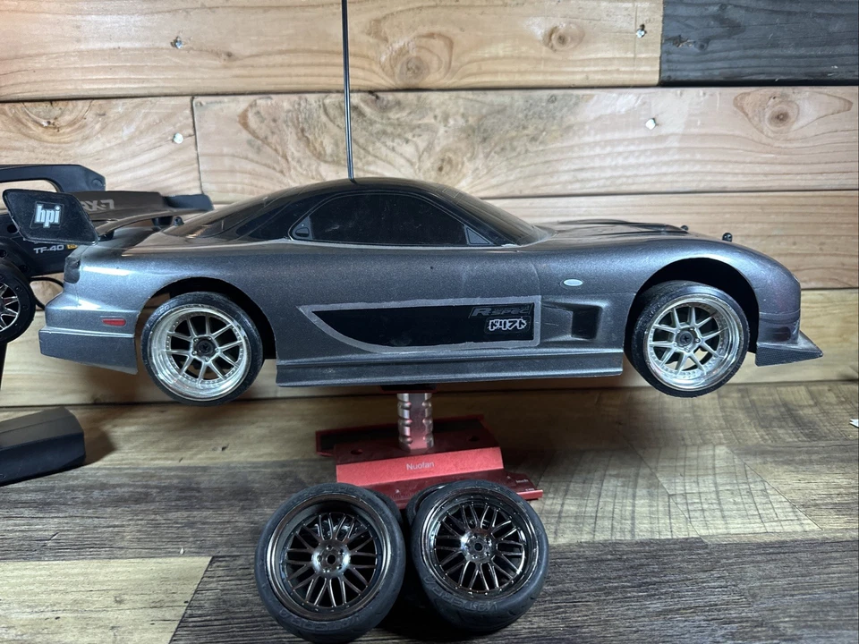 RTR HPI E10 Drift Car RX-7  4wd  L👀K Here! Cheap Hobby grade Drift Car! - Image 2 of 4
