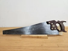 Henry Disston & Sons  Hand Saw 26" Woodworking Tool 8 TPI Vintage