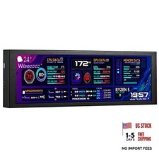 7.84 Inch Mini Monitor HD IPS 1280x400 Secondary Screen Stretched Bar LCD