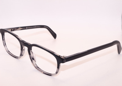AMERICAN CRAFTED ETHAN C4 BLACK GREY AUTHENTIC DESIGNER EYEGLASSES 50-19